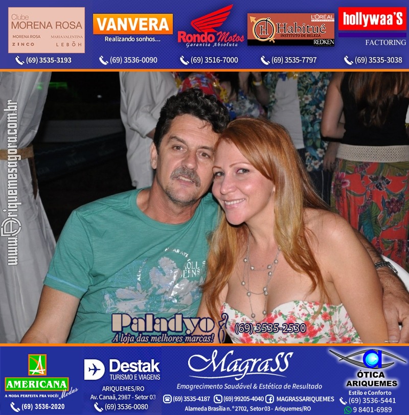 VAMOS LEMBRAR Uma Noite no Hawaii 2012 em Ariquemes