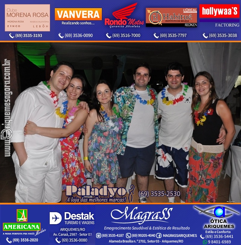 VAMOS LEMBRAR Uma Noite no Hawaii 2012 em Ariquemes