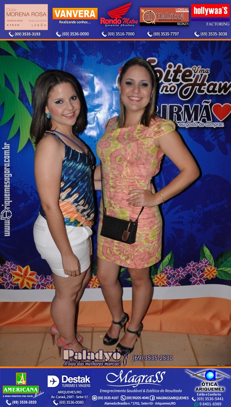 VAMOS LEMBRAR Uma Noite no Hawaii 2012 em Ariquemes