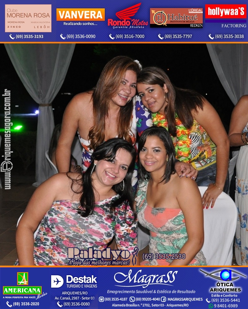 VAMOS LEMBRAR Uma Noite no Hawaii 2012 em Ariquemes