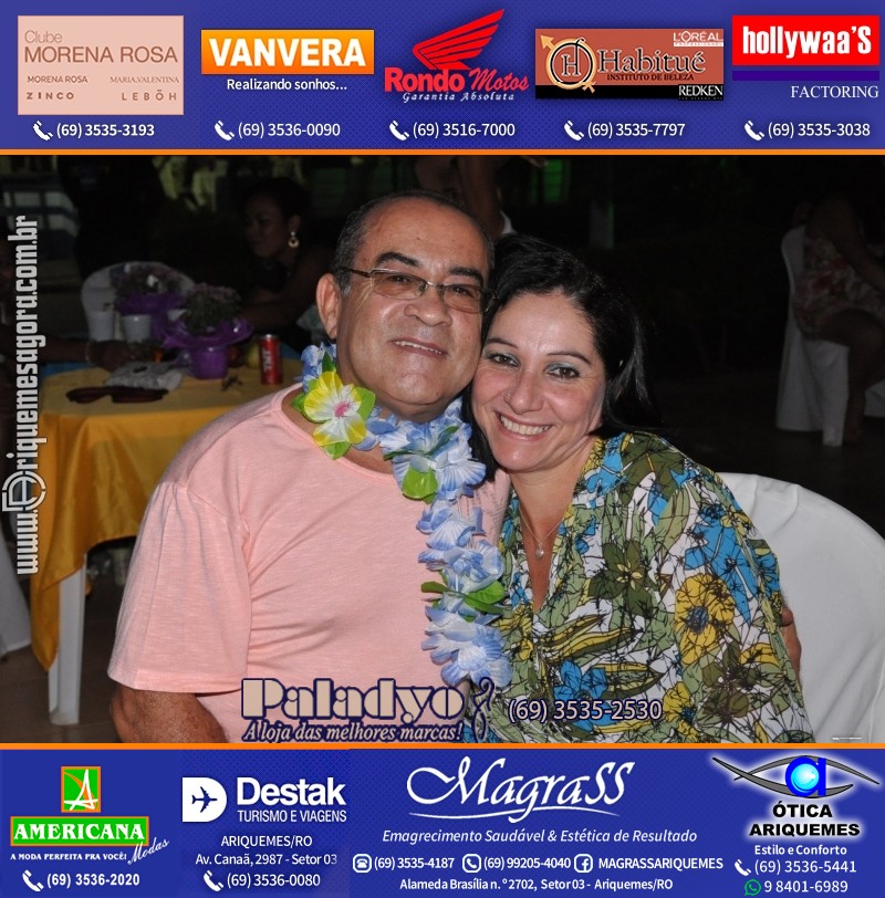 VAMOS LEMBRAR Uma Noite no Hawaii 2012 em Ariquemes