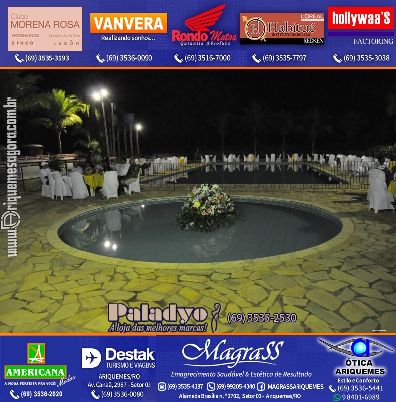 VAMOS LEMBRAR Uma Noite no Hawaii 2012 em Ariquemes