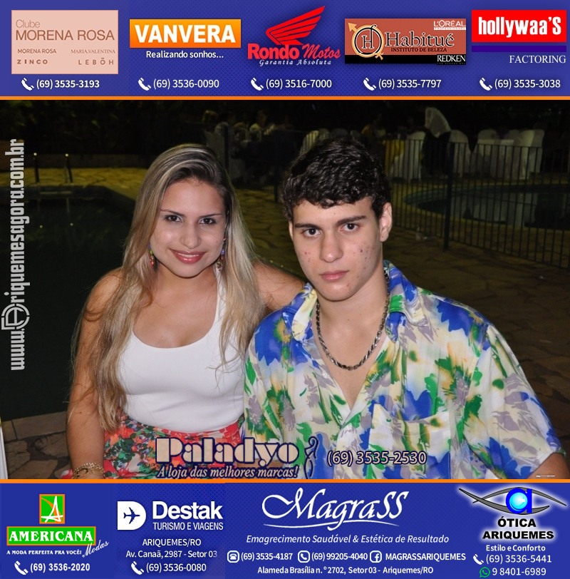 VAMOS LEMBRAR Uma Noite no Hawaii 2012 em Ariquemes