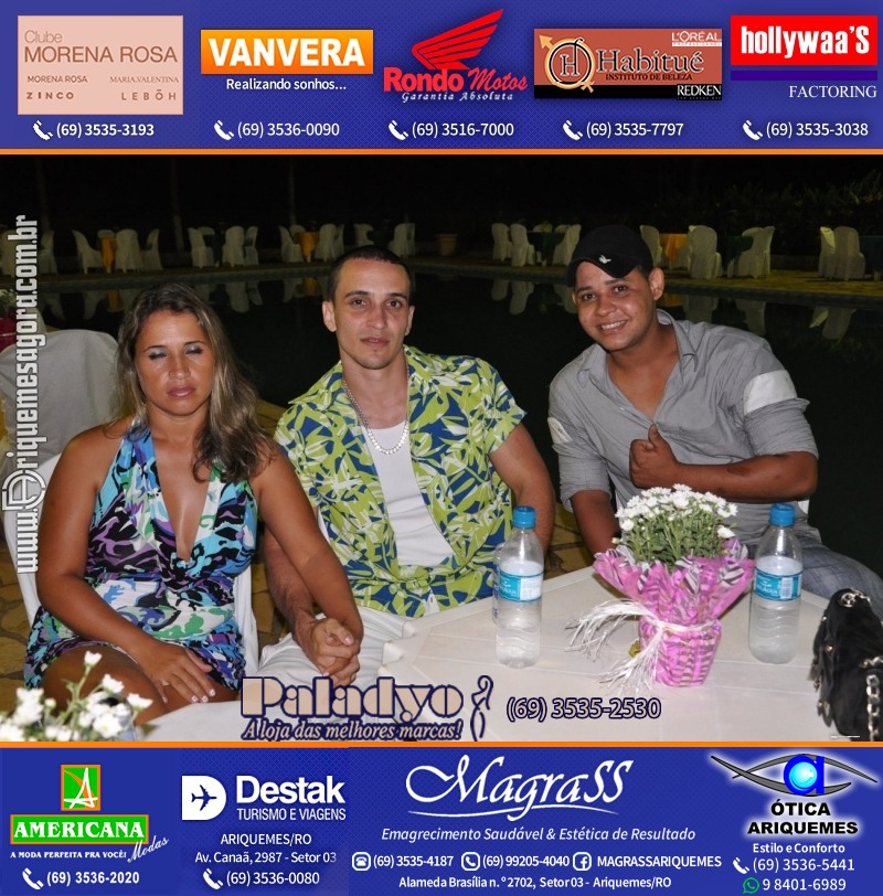 VAMOS LEMBRAR Uma Noite no Hawaii 2012 em Ariquemes
