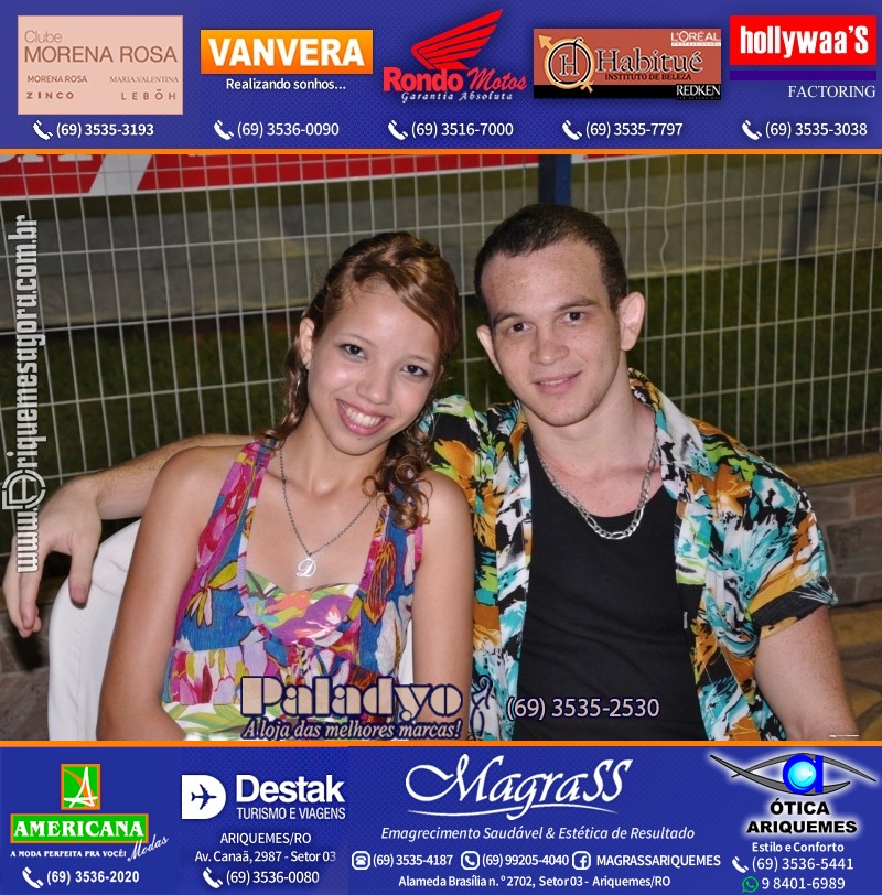 VAMOS LEMBRAR Uma Noite no Hawaii 2012 em Ariquemes