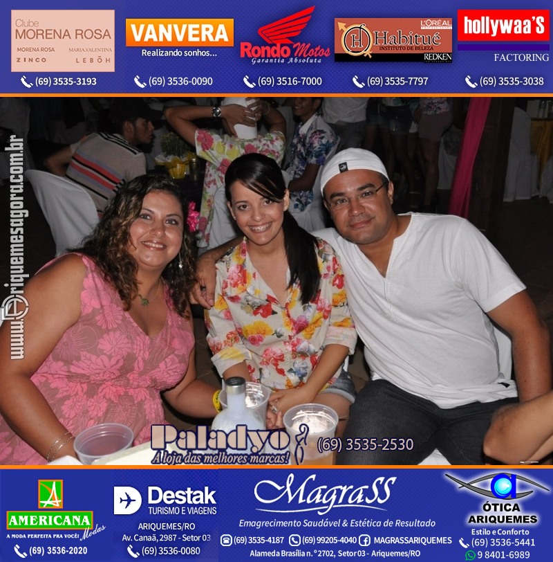 VAMOS LEMBRAR Uma Noite no Hawaii 2012 em Ariquemes