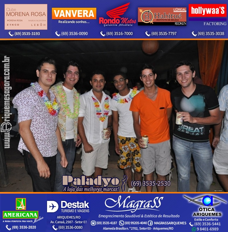 VAMOS LEMBRAR Uma Noite no Hawaii 2012 em Ariquemes