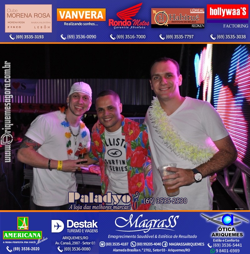 VAMOS LEMBRAR Uma Noite no Hawaii 2012 em Ariquemes