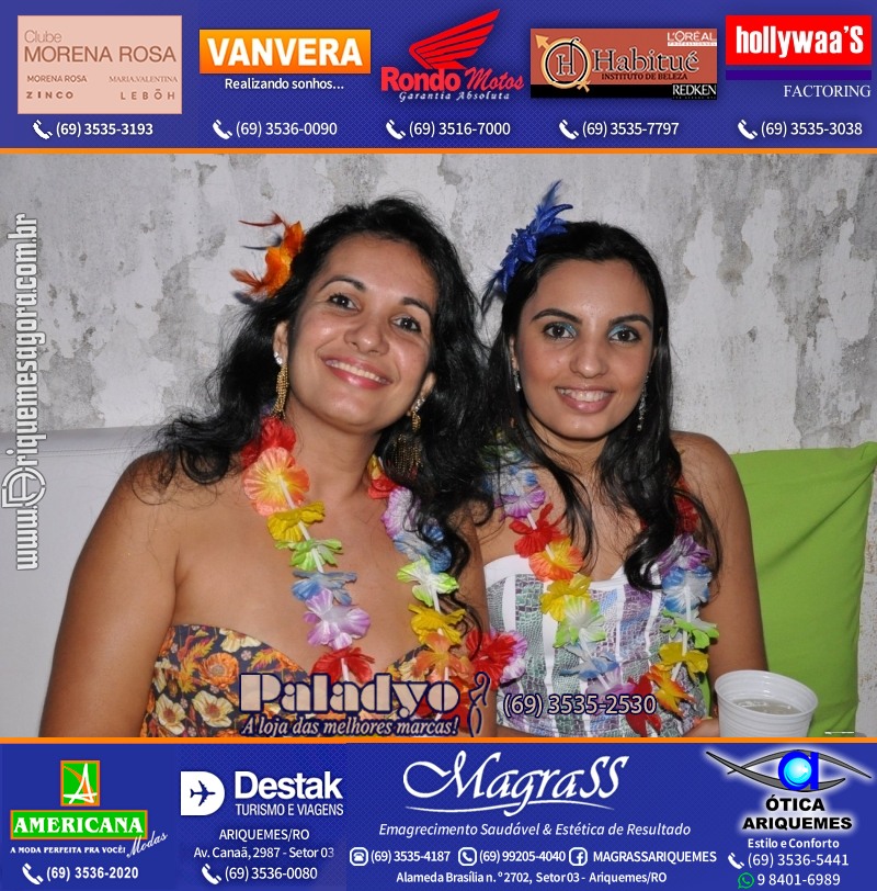 VAMOS LEMBRAR Uma Noite no Hawaii 2012 em Ariquemes