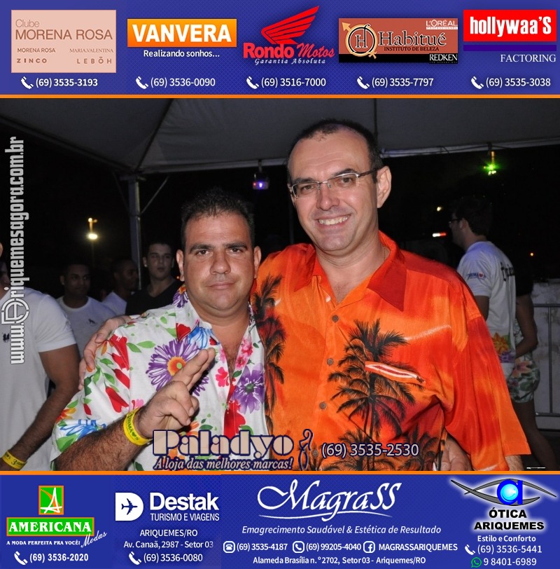 VAMOS LEMBRAR Uma Noite no Hawaii 2012 em Ariquemes