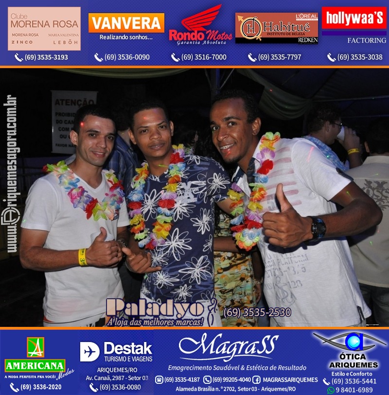 VAMOS LEMBRAR Uma Noite no Hawaii 2012 em Ariquemes