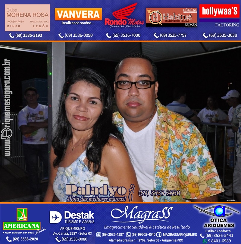 VAMOS LEMBRAR Uma Noite no Hawaii 2012 em Ariquemes