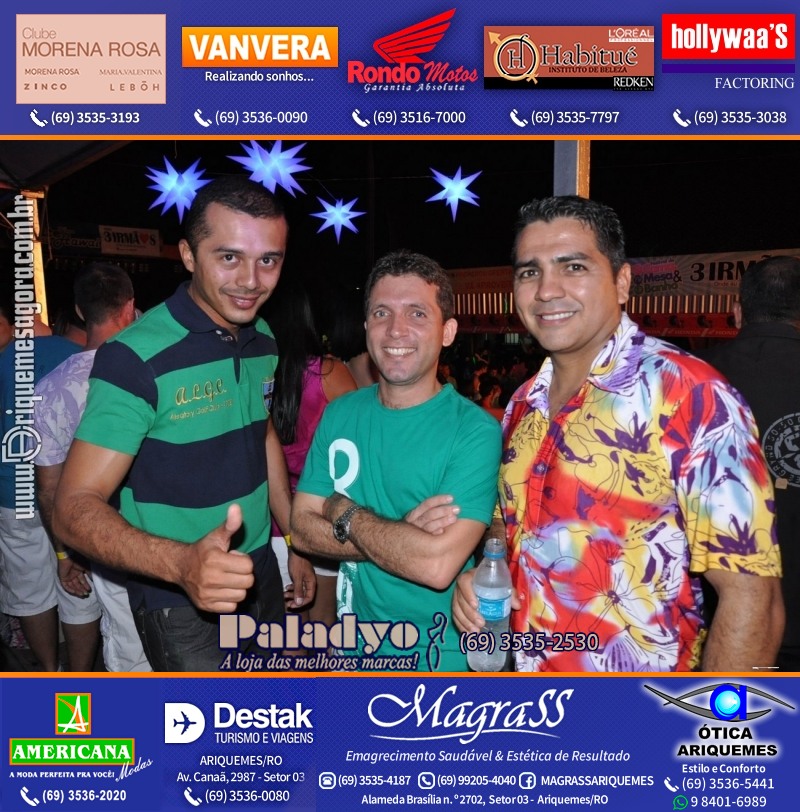 VAMOS LEMBRAR Uma Noite no Hawaii 2012 em Ariquemes