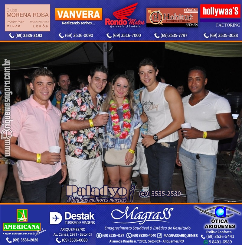 VAMOS LEMBRAR Uma Noite no Hawaii 2012 em Ariquemes