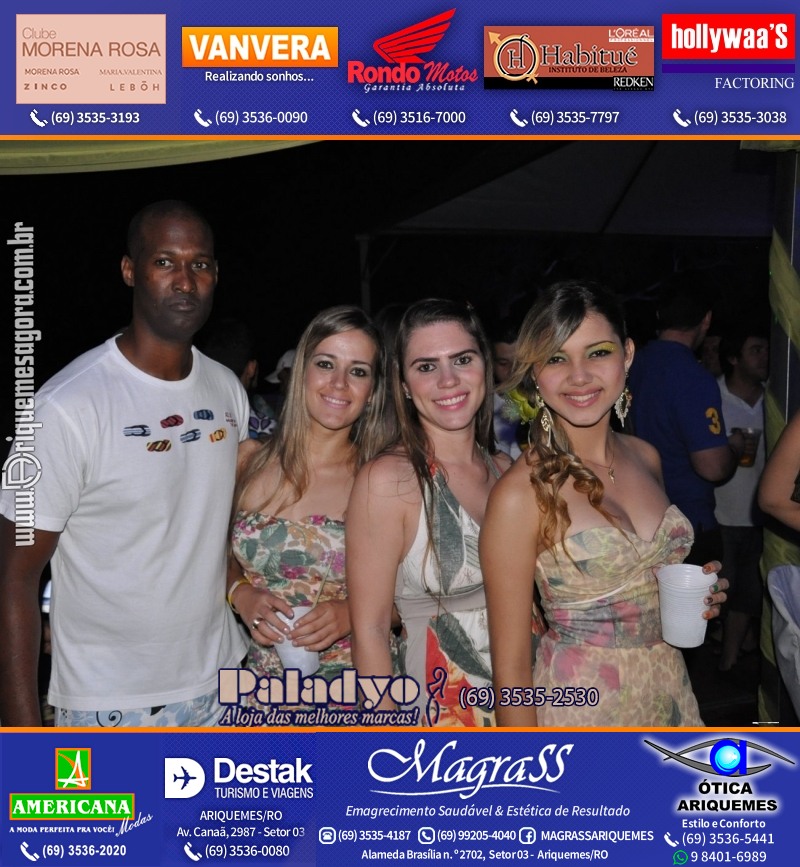 VAMOS LEMBRAR Uma Noite no Hawaii 2012 em Ariquemes