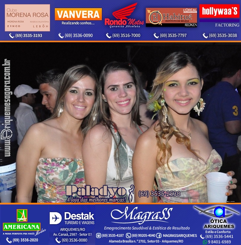 VAMOS LEMBRAR Uma Noite no Hawaii 2012 em Ariquemes