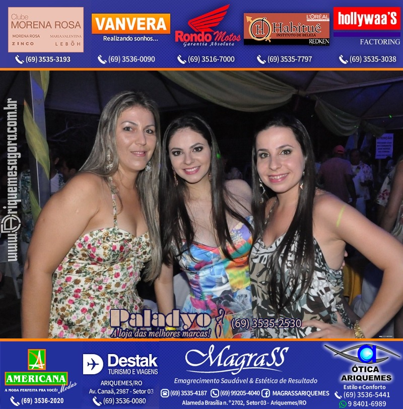 VAMOS LEMBRAR Uma Noite no Hawaii 2012 em Ariquemes