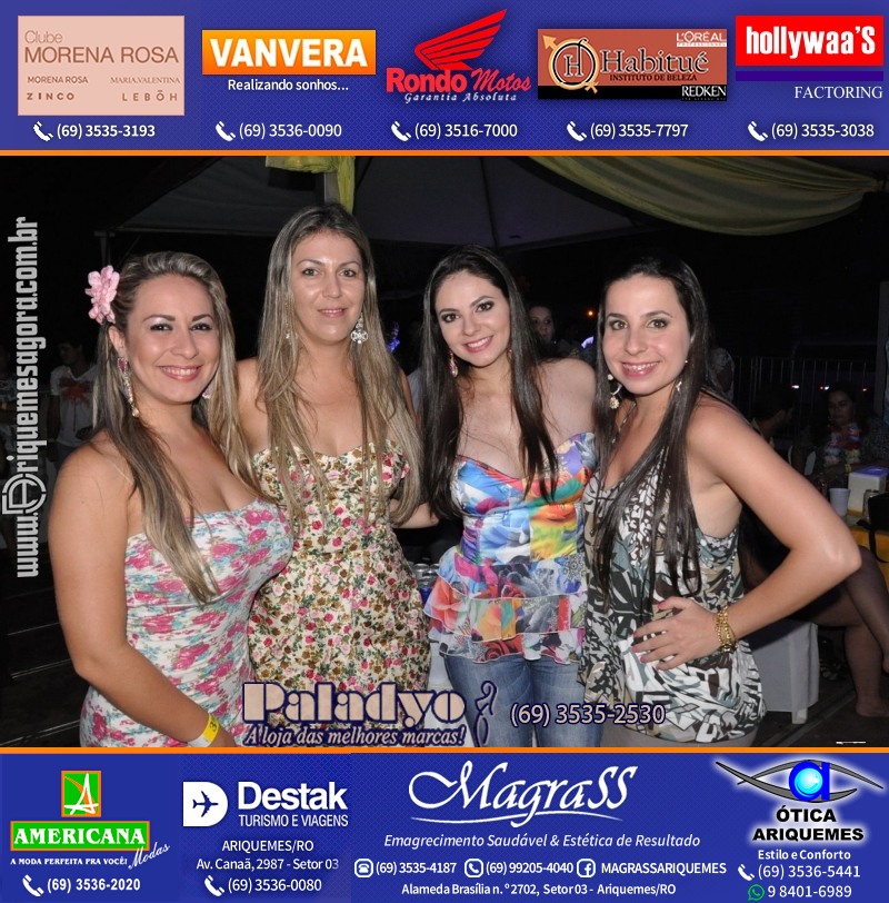 VAMOS LEMBRAR Uma Noite no Hawaii 2012 em Ariquemes