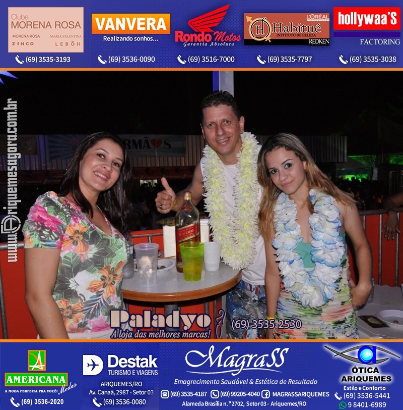 VAMOS LEMBRAR Uma Noite no Hawaii 2012 em Ariquemes