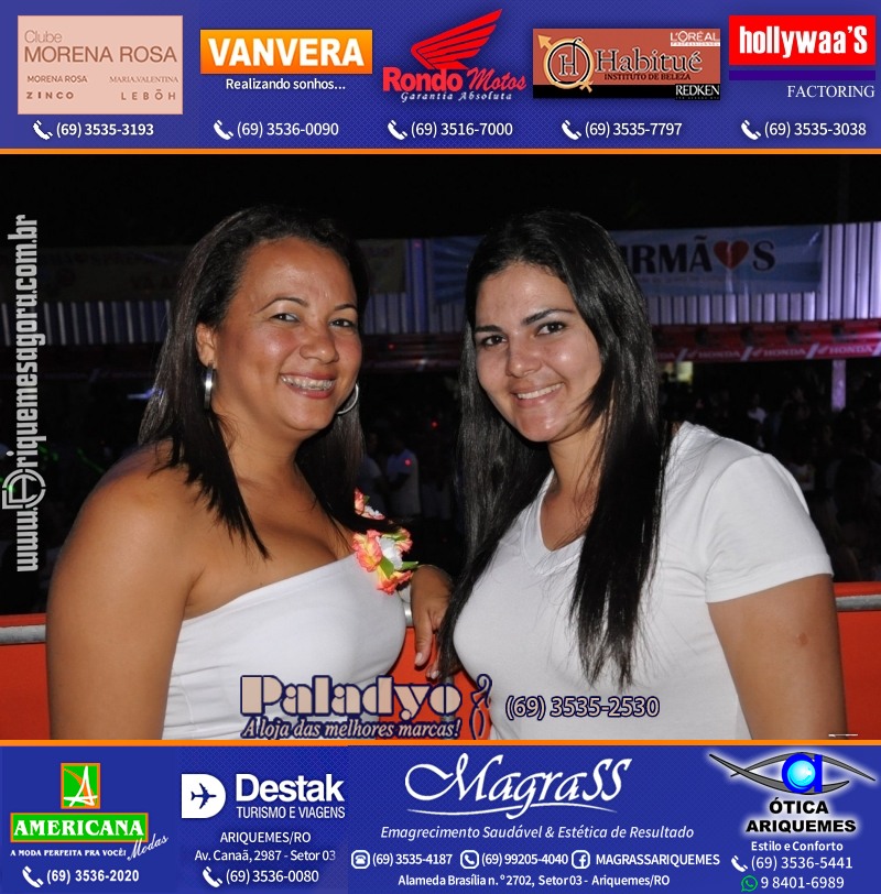 VAMOS LEMBRAR Uma Noite no Hawaii 2012 em Ariquemes