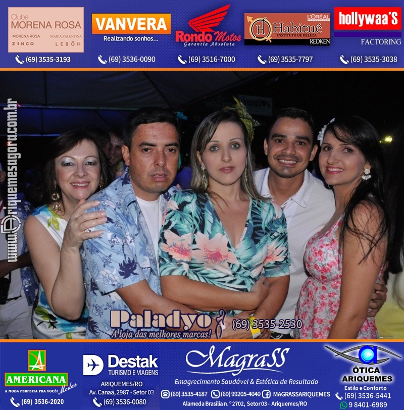VAMOS LEMBRAR Uma Noite no Hawaii 2012 em Ariquemes