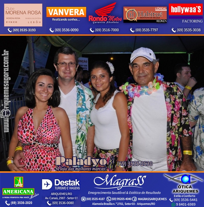VAMOS LEMBRAR Uma Noite no Hawaii 2012 em Ariquemes