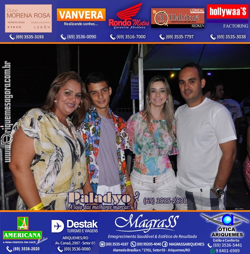 VAMOS LEMBRAR Uma Noite no Hawaii 2012 em Ariquemes
