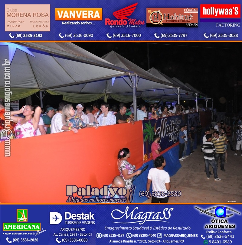 VAMOS LEMBRAR Uma Noite no Hawaii 2012 em Ariquemes