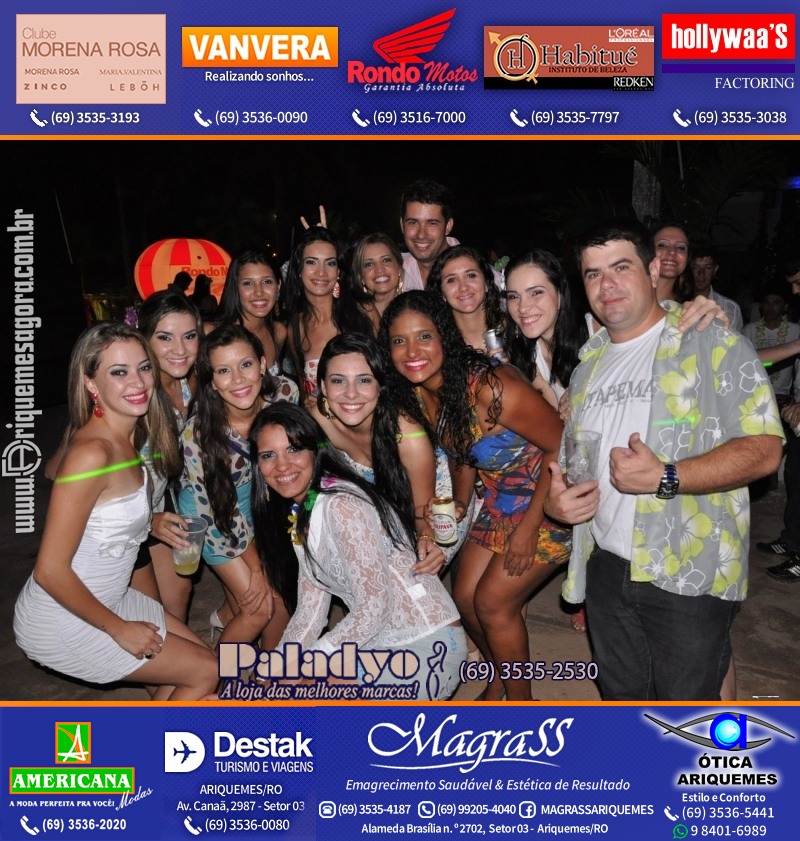 VAMOS LEMBRAR Uma Noite no Hawaii 2012 em Ariquemes