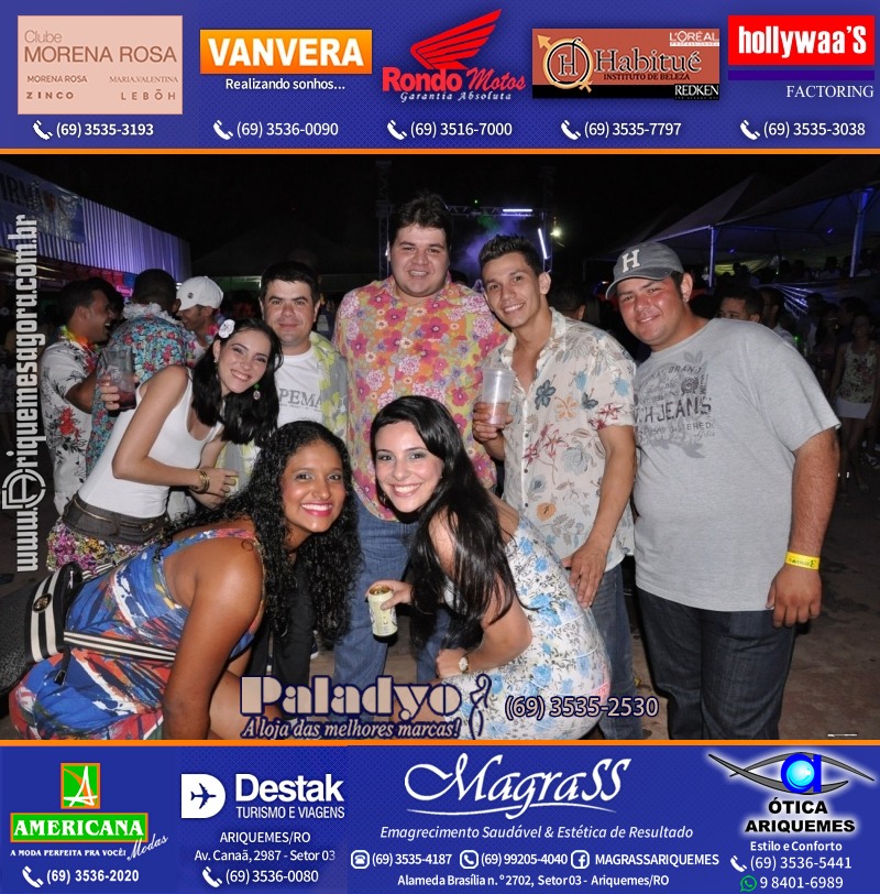 VAMOS LEMBRAR Uma Noite no Hawaii 2012 em Ariquemes