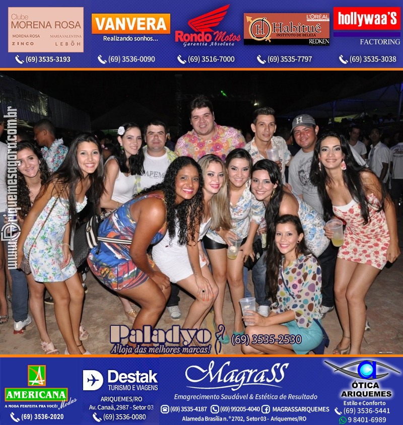 VAMOS LEMBRAR Uma Noite no Hawaii 2012 em Ariquemes