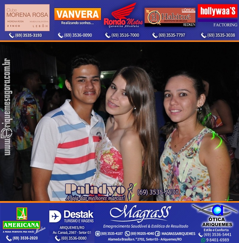 VAMOS LEMBRAR Uma Noite no Hawaii 2012 em Ariquemes