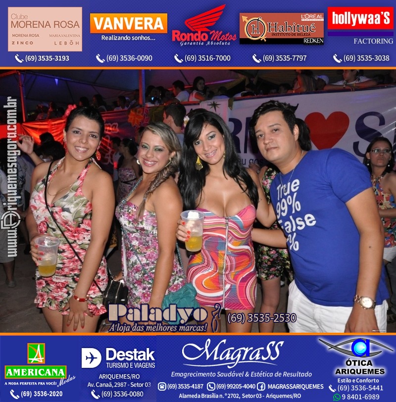 VAMOS LEMBRAR Uma Noite no Hawaii 2012 em Ariquemes