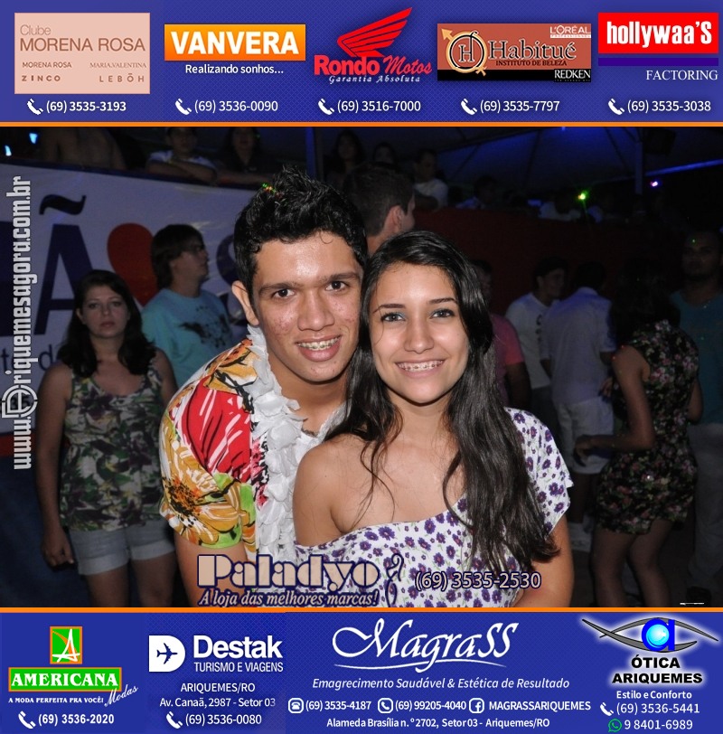 VAMOS LEMBRAR Uma Noite no Hawaii 2012 em Ariquemes