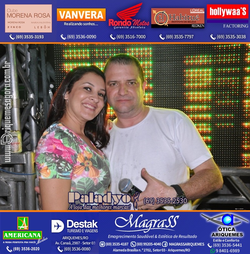 VAMOS LEMBRAR Uma Noite no Hawaii 2012 em Ariquemes