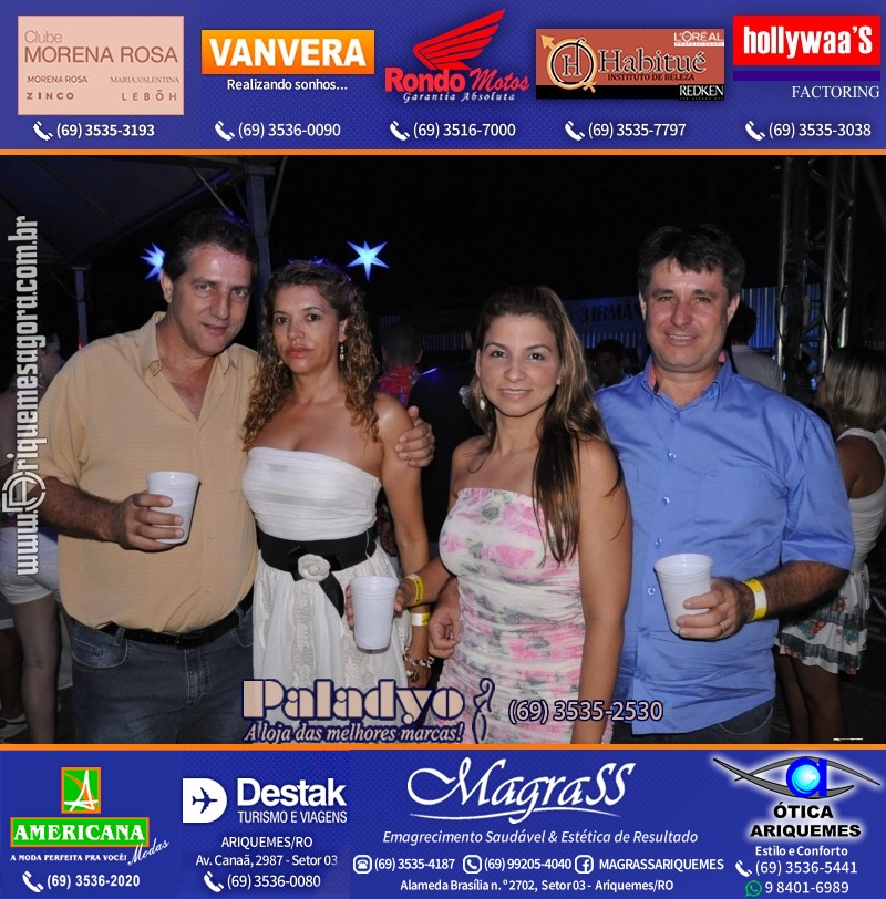 VAMOS LEMBRAR Uma Noite no Hawaii 2012 em Ariquemes