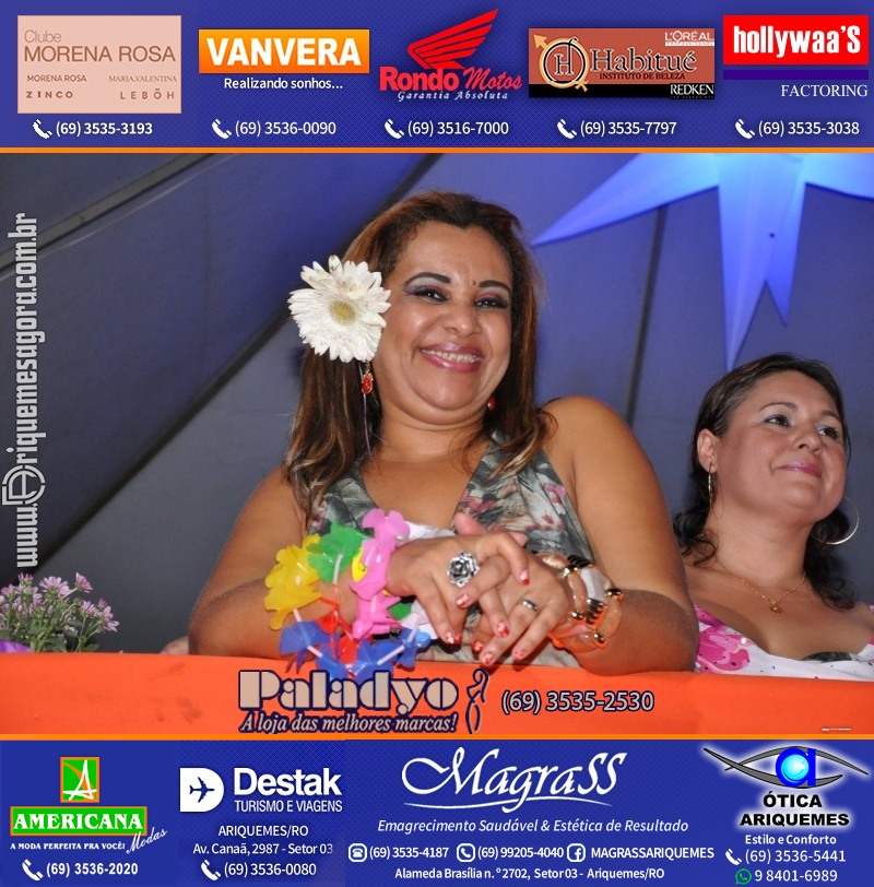 VAMOS LEMBRAR Uma Noite no Hawaii 2012 em Ariquemes
