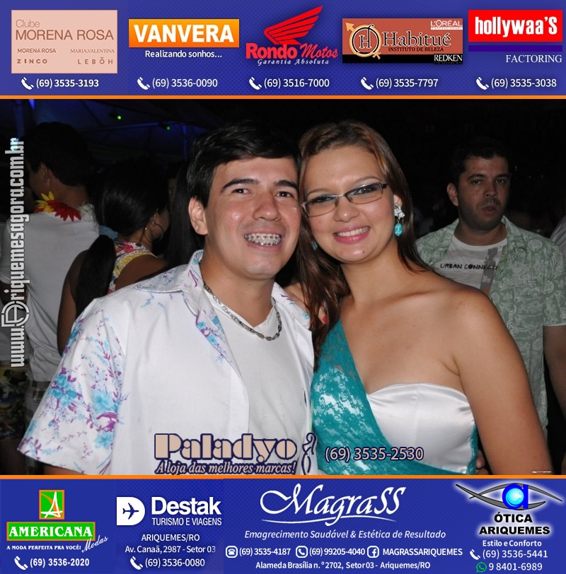 VAMOS LEMBRAR Uma Noite no Hawaii 2012 em Ariquemes