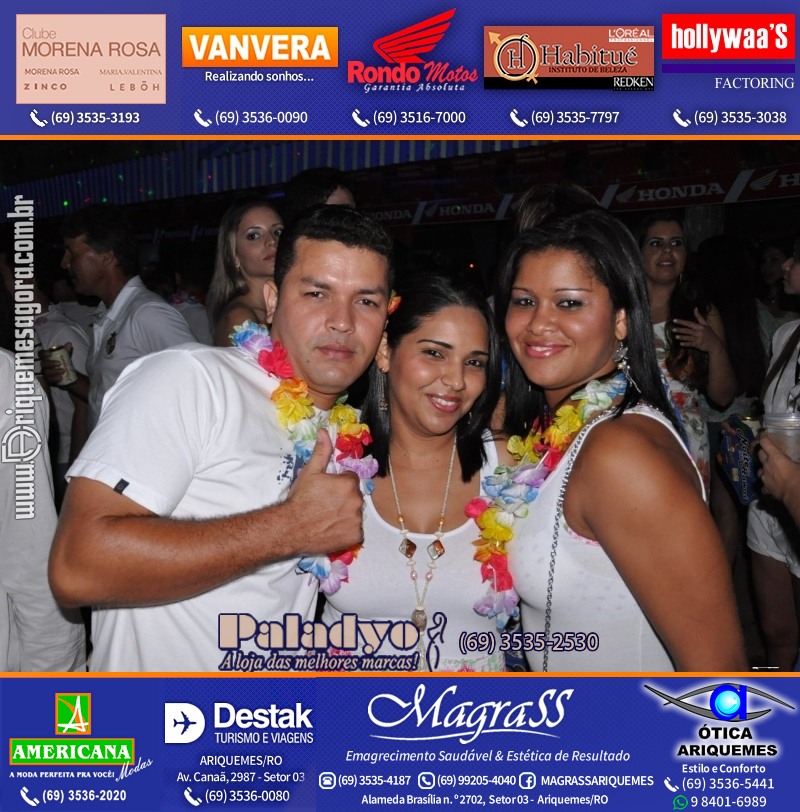 VAMOS LEMBRAR Uma Noite no Hawaii 2012 em Ariquemes