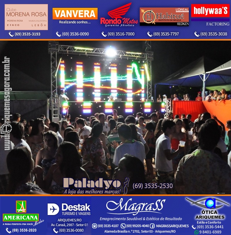 VAMOS LEMBRAR Uma Noite no Hawaii 2012 em Ariquemes