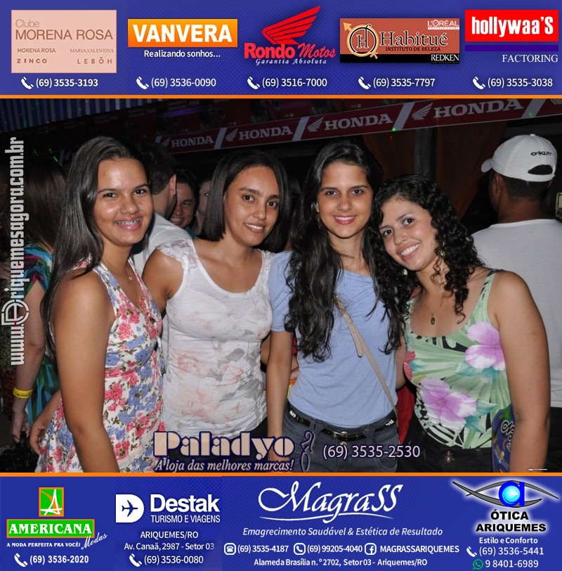 VAMOS LEMBRAR Uma Noite no Hawaii 2012 em Ariquemes