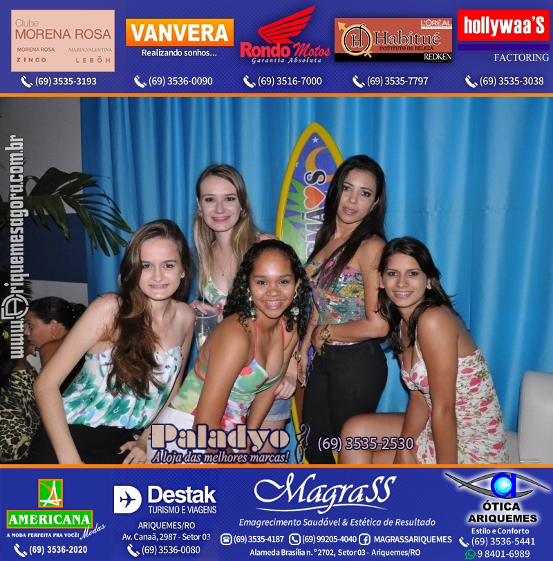 VAMOS LEMBRAR Uma Noite no Hawaii 2012 em Ariquemes