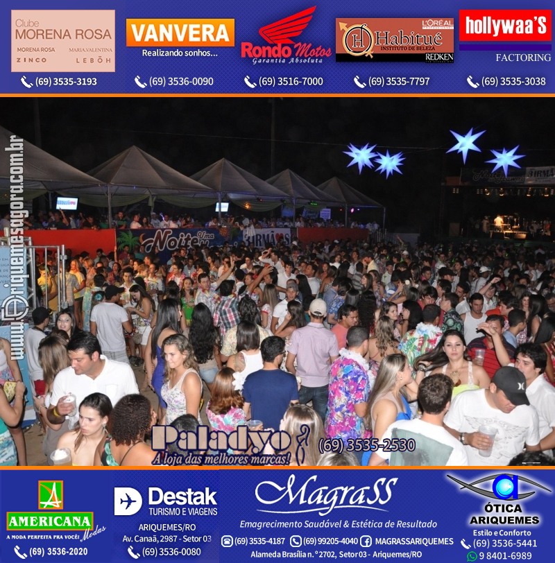 VAMOS LEMBRAR Uma Noite no Hawaii 2012 em Ariquemes