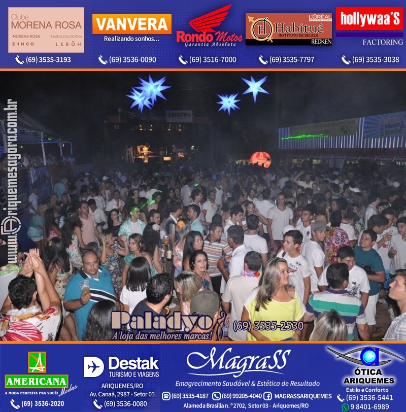 VAMOS LEMBRAR Uma Noite no Hawaii 2012 em Ariquemes