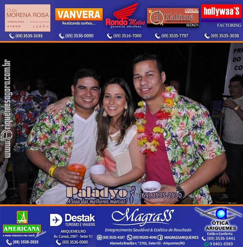 VAMOS LEMBRAR Uma Noite no Hawaii 2012 em Ariquemes