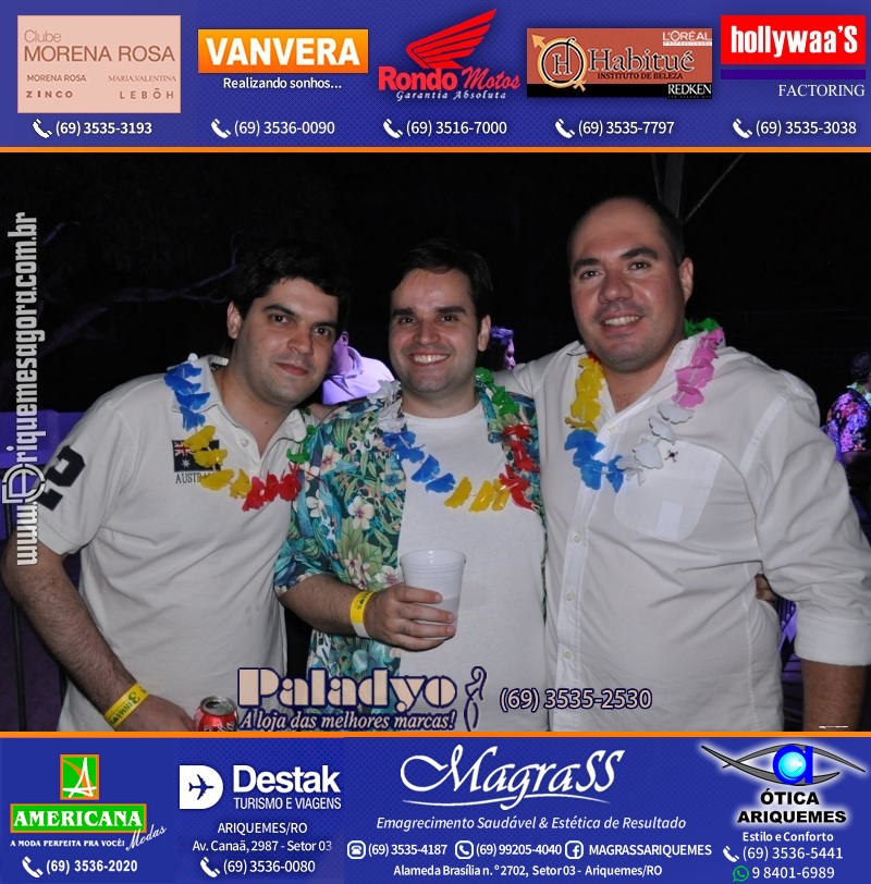 VAMOS LEMBRAR Uma Noite no Hawaii 2012 em Ariquemes