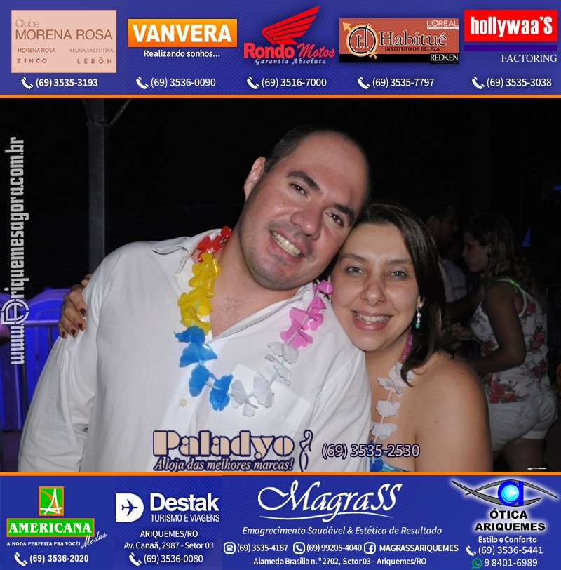 VAMOS LEMBRAR Uma Noite no Hawaii 2012 em Ariquemes