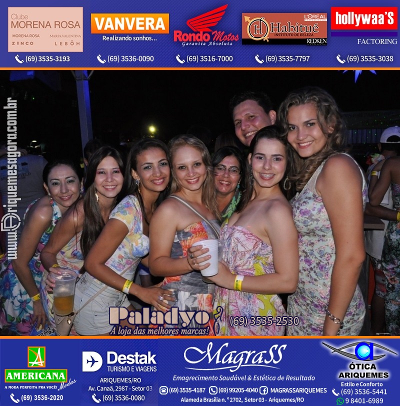 VAMOS LEMBRAR Uma Noite no Hawaii 2012 em Ariquemes