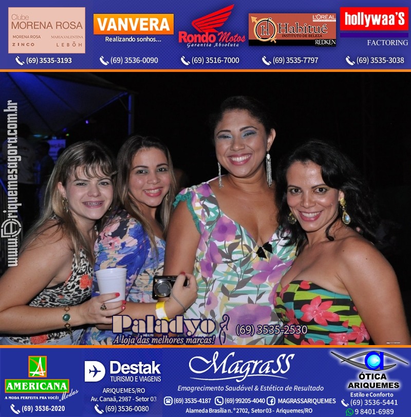 VAMOS LEMBRAR Uma Noite no Hawaii 2012 em Ariquemes