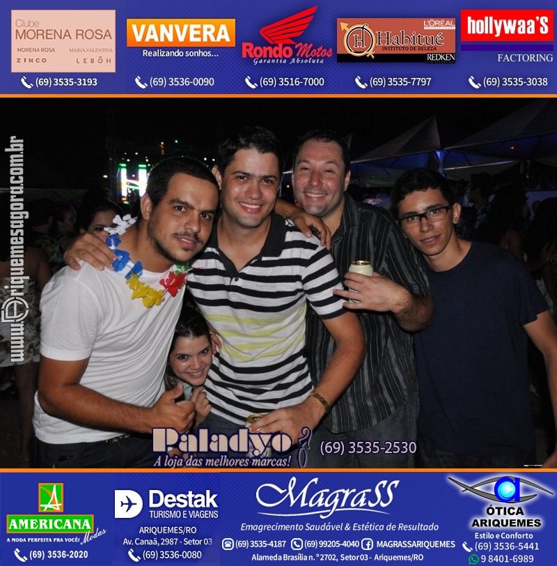 VAMOS LEMBRAR Uma Noite no Hawaii 2012 em Ariquemes